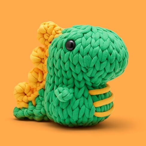 The Woobles Crochet Kit for Beginners with Easy Peasy Loopable Yarn, As Seen on Shark Tank - Easy Arts and Crafts Knitting & Crochet Animals Kit with Step-by-Step Video Tutorials (JoJo The Bunny) in Kuwait