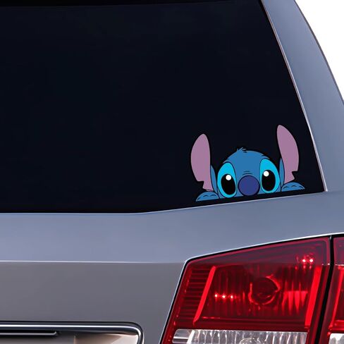 Experiment 626 Hawaiian Character Blue Alien Decal Stickers for Cars Laptop Skateboard Wall Decor UV Resistant 4.4 in X 5 in (Blue Alien) in Saudi Arabia