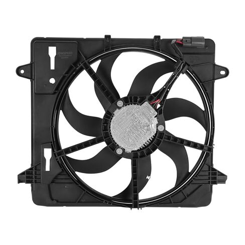 JDMSPEED Engine Cooling Radiator Fan Assembly Compatible with 2012-2017 Jeep Wrangler 2018 Wrangler JK 3.6L Replace#621-601 68143894AA 68143894AB in Saudi Arabia