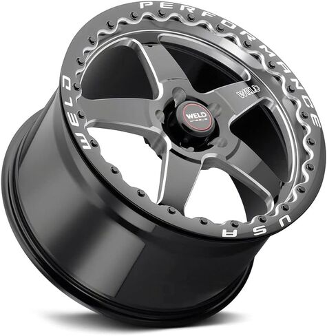 Weld - S904 20x10.5 Ventura Beadlock 5x127 ET38 BS7.25 Gloss BLK MIL DIA 71.5 (S90400575P38) in Saudi Arabia