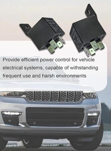 4 Pack Car Relays 12V 40A, 4 Pin Relay Switches Starters Multi-Purpose for Automotive, Truck, Motorcycle, Boat in Saudi Arabia