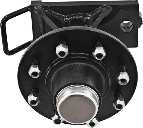 2 Pack Shipping Container Wheels 8x6.5 Lug, May Moves 9000 Pounds 20ft or 40ft Empty Container, Shipping Container Wheel Shifting Tool Bolt-On Spindle Kit in Kuwait