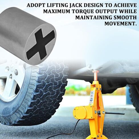 3PCS Universal Jack Socket Adapter for Hand Drill with 1/2 Inch Socket Adapter Bit, Heavy-Duty Socket Converter, Quick Scissor Jack Drill Adapters for Car, Easy Car Tire Change Tool in Kuwait