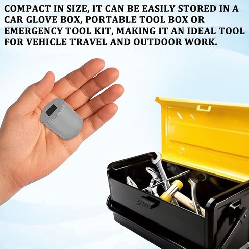 3PCS Universal Jack Socket Adapter for Hand Drill with 1/2 Inch Socket Adapter Bit, Heavy-Duty Socket Converter, Quick Scissor Jack Drill Adapters for Car, Easy Car Tire Change Tool in Kuwait