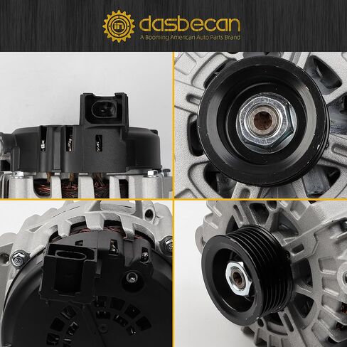 Dasbecan 37300-3L060 Alternator 180Amp Compatible with Hyundai Palisade 2020-2025 KIA Telluride 2020-2024 3.8L 13.5V Replaces# 2722099 601-10129 373003L060 in Saudi Arabia