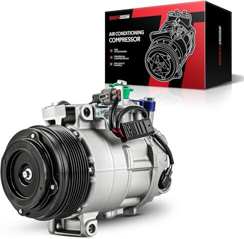 Torchbeam AC Compressor with Clutch 197358, for Ford Explorer 2016-2019 3.5L, 2013-2019 3.5T, Taurus 2018-2019, 2013-2017 3.5L/3.5T, Flex 2013-2019 197358, 146481C ac a/c compressor in Kuwait