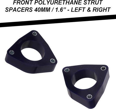 Complete Levelling Lift Kit 40mm /1.6" Spacers for Front Strut & Rear Coil Springs in High-grade Polyurethane PU Left & Right - fits TUCSON 2015 2016 2017 2018 2019 2020 2021 2022 (3rd gen) in Kuwait