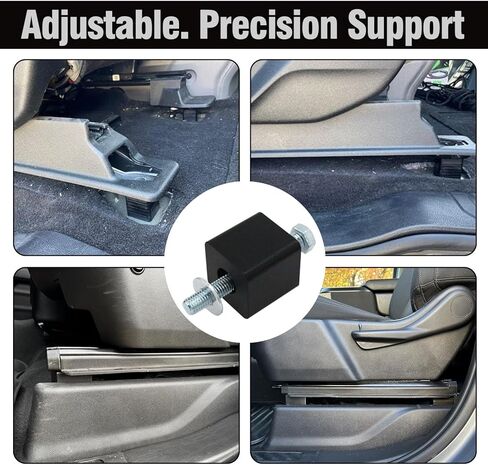 Seat Spacers Recline Lift Kit,Adjustable Front Seat Spacers Rear of Front Blocks Seat Riser Accessories For F150 2015+ / F250 F350 F450 Super Duty 2017+ in Saudi Arabia