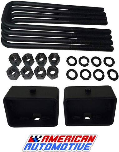 3.5" Tapered Rear Lift For Toyota Tacoma Steel Lift Blocks U Bolt Kit in Kuwait