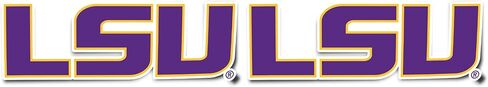 ملصق جامعة ولاية لويزيانا الصحراوي والصبار LSU Tigers Geaux ملصق حائط من الفينيل‏ للكمبيوتر المحمول وزجاجة مياه وقصاصات السيارة (IND 4) in Saudi Arabia