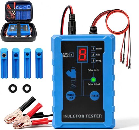 MR CARTOOL V30 Universal Fuel Injector Driverbox Gasoline Injectors Cleaner Tester Tool Use with Ultrasonic Cleaning Tank in Kuwait