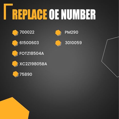 GSPSCN 700022 محرك منفاخ تيار متردد مع مروحة لـ 1997-2016 Ford E150 E250 E350 E450 E-150 E-250 E-350 E-450 Econoline Club Wagon Super Duty Van - محرك منفاخ سخان HVAC يستبدل # 75890، PM290,3010059 in Kuwait