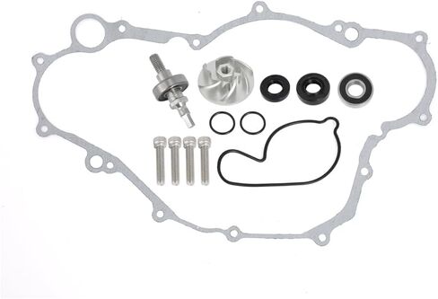 AUTOVIC Water Pump Gasket Seal Bearing Repair Kit for Yamaha 04-13 YZ450 Impeller Billet Shaft Complete Redo Kit Gasket Bearing Rebuild Set in Saudi Arabia
