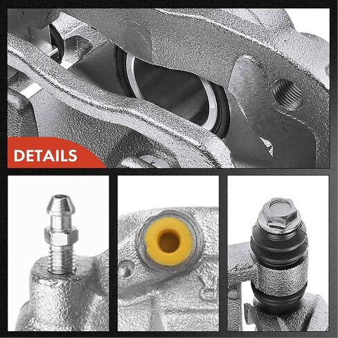 A-Premium Front Right Passenger Side Disc Brake Caliper Assembly with Bracket Compatible with Mazda B2200 1987-1993 2.2L, B2600 1987-1989 2.6L, B2000 1986-1987 2.0L, RWD in Saudi Arabia
