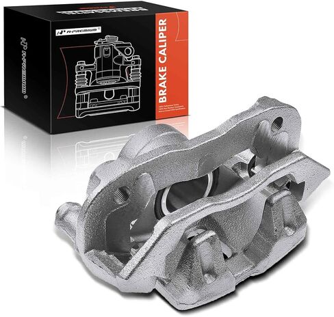 A-Premium Front Right Passenger Side Disc Brake Caliper Assembly with Bracket Compatible with Mazda B2200 1987-1993 2.2L, B2600 1987-1989 2.6L, B2000 1986-1987 2.0L, RWD in Saudi Arabia