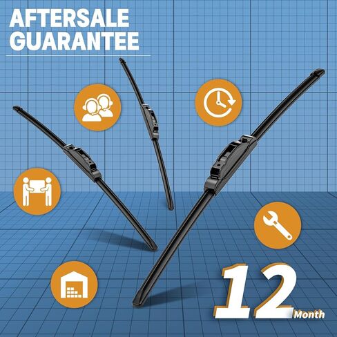 MIKKUPPA 26"+16"+10" Windshield Wiper Blades Replacement for Toyota Rav4 2013-2018 U/J Hook Front and Rear Wiper Blades All Season, Pack of 3 in Saudi Arabia