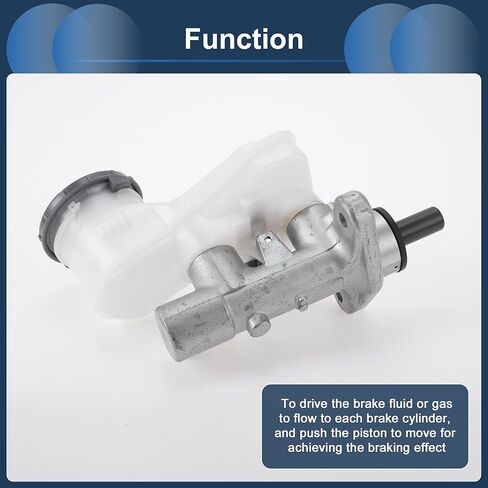 Brake Master Cylinder Reservoir No.46100S5DA51 for Honda Civic 2001-2005 Hydraulic Master Cylinder Silver Tone,White Aluminum Alloy,Plastic 1 Pc in Saudi Arabia