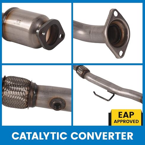 المحول الحفاز الخلفي مع استبدال الحشية لنيسان ألتيما 2002 2003 2004 2005 2006 2.5L 4WD 642280 المحول الحفاز المباشر (متوافق مع وكالة حماية البيئة) in Kuwait