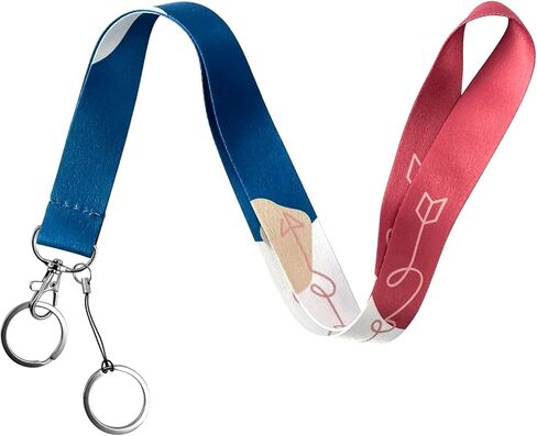 Lanyard with Swivel Buckle, Neck Strap for ID Badge, Keychain Holder in Saudi Arabia