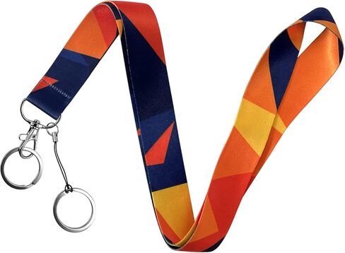 Lanyard with Swivel Buckle, Neck Strap for ID Badge, Keychain Holder in Saudi Arabia