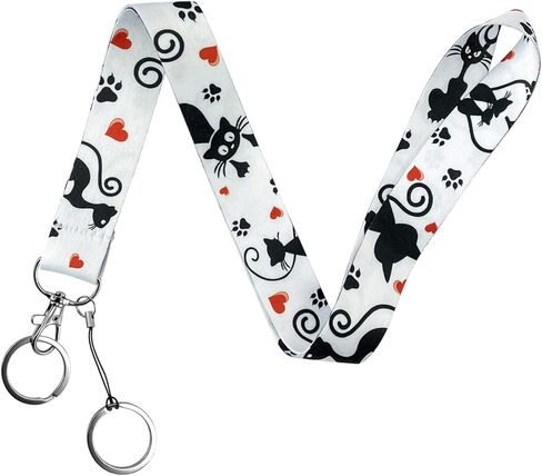 Lanyard with Swivel Buckle, Neck Strap for ID Badge, Keychain Holder in Saudi Arabia