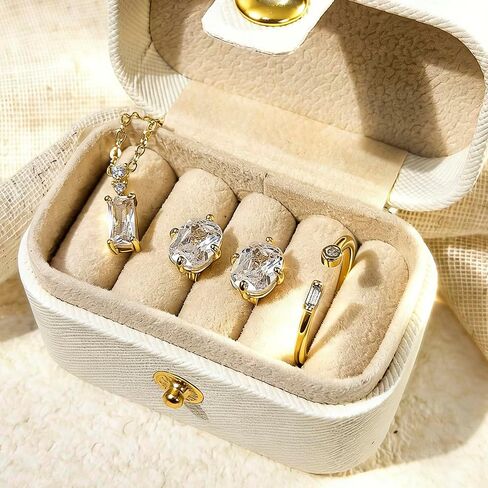 Fashion Contracted Design Geometric Cubic Zirconia Jewelry Set for Lady in Saudi Arabia