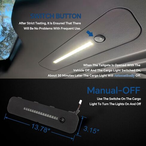 ترقية ضوء الباب الخلفي للشحن 08V30-3BM-100 متوافق مع 2026 Honda Passport RTL سحب التعتيم TrailSport Elite Tail Gate Accessories LED مصباح قبة خلفي ضوء PREO-PSS-030 in Kuwait