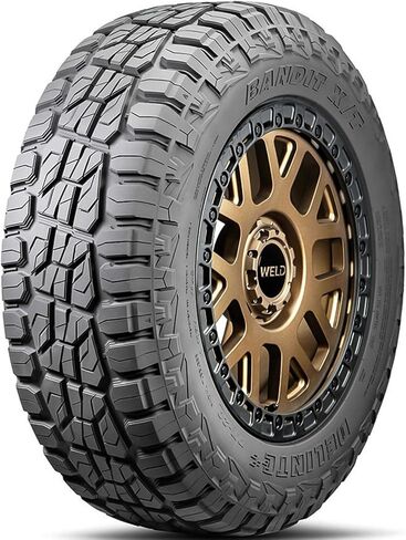 Delinte DX-20 Bandit X/T Truck/SUV All-Terrain Mud Off-Road Radial Tire-255/55R19 255/55/19 255/55-19 111V Load Range SL 4-Ply BSW Black Side Wall UTQG 660AA in Saudi Arabia