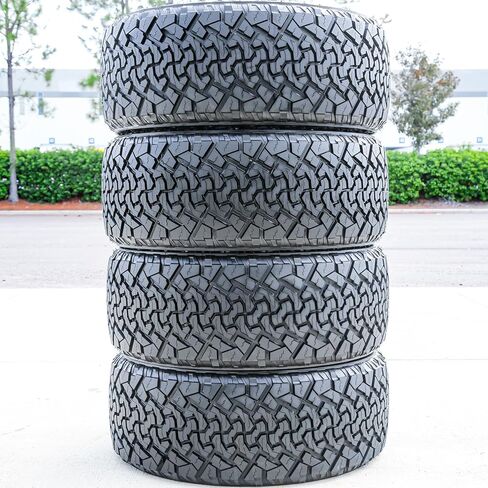 Set of 4 (FOUR) Venom Power Terra Hunter X/T XT All-Terrain Mud Light Truck Radial Tires-35X13.50R22LT 35X13.50X22 35X13.50-22 120Q Load Range E LRE 10-Ply BSW Black Side Wall in Saudi Arabia