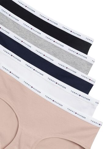 Tommy Hilfiger Women's 5-pack Classic Cotton Logo Hipster in Kuwait