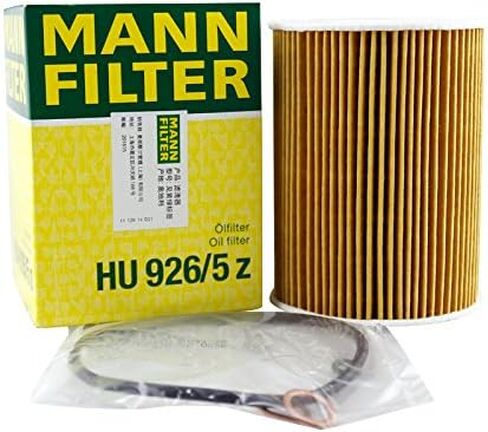 طقم تغيير الزيت مع فلتر زيت MANN HU926/5z + LIQUIMOLY 10W-60 متوافق مع BMW OE الجزء رقم: 11427837997 in Saudi Arabia