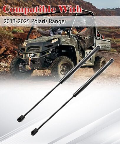 2 قطعة 2 قطعة 7043889 نافذة أمامية رفع دعم دعامة صدمات الغاز يناسب 2013-2025 بولاريس رينجر، استبدال 2207158 C16-32076 (7043889) in Kuwait