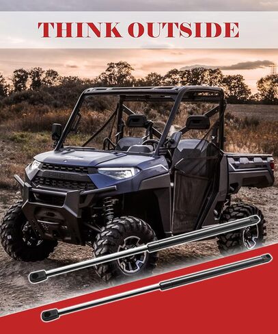 2 قطعة 2 قطعة 7043889 نافذة أمامية رفع دعم دعامة صدمات الغاز يناسب 2013-2025 بولاريس رينجر، استبدال 2207158 C16-32076 (7043889) in Kuwait