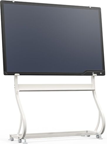 لوحة كتابة LCD متنقلة مع حامل، لوحة كتابة على الوجهين قابلة لإعادة الاستخدام على عجلات، سبورة بيضاء كبيرة للرسائل المحمولة للمكتب والمطعم واللوبي، 60 بوصة in Saudi Arabia