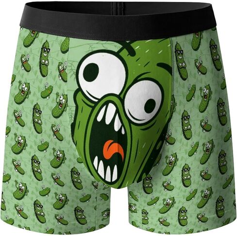 Funny Men's Boxer Briefs Novelty Underwear for Men 3D Print No Fly Humorous Boxers Shorts Gag Gifts for Him in Saudi Arabia
