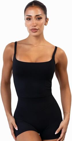 تانك Vitality Cloud II للسيدات - تانك رياضي للتمرين، ضغط متوسط، نسيج مسامي، مثالي لليوجا وصالة الألعاب الرياضية in Kuwait