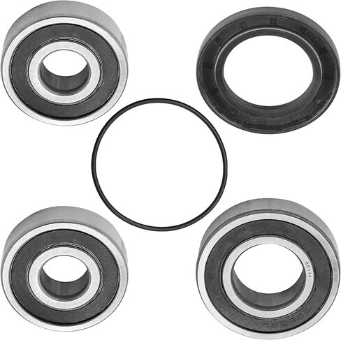 Caltric Rear Wheel Ball Bearings Seals Kit Compatible With Kawasaki KZ650 KZ 650 1980-1982 in Saudi Arabia