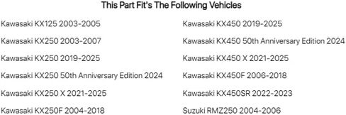 طقم محمل وختم عجلة تاسك إمباكت - خلفي لدراجة Kawasaki KX450F 2006-2018 in Saudi Arabia