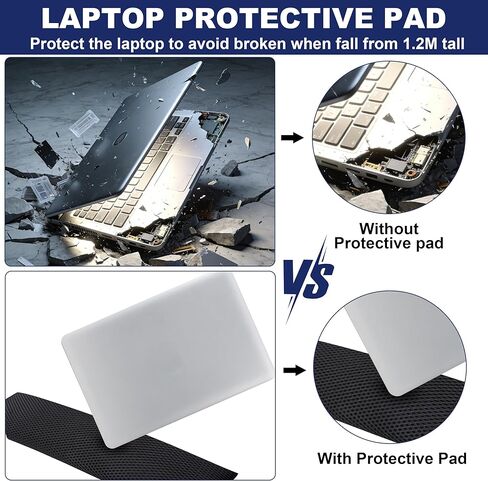 Laptop Backpack 17 Inch Large Computer Bag for Men with USB Charger Port 18x14x8 Flight Approved Personal Item Travel Laptop Backpacks in Kuwait