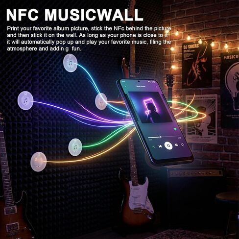 30 قطعة من ملصقات NFC مع شريحة NTAG216 الأصلية، ملصقات علامات NFC فارغة مستديرة شفافة RFID بطاقة 888 بايت ذاكرة قابلة لإعادة الكتابة وملصقات RFID NFC قابلة للبرمجة متوافقة مع جهاز TagMo وNFC in Saudi Arabia