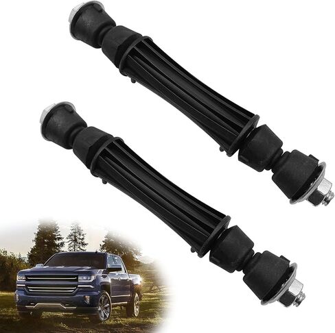 وصلات نهاية المثبت الأمامي، وصلات شريط Sway متوافقة مع 04-19 CadlIIac Escalade EXT/ESV، 04-19 GMⅭ Yukon، 04-19 Chevy Tahoe، 07-13 Chevy Avalanche إلخ، استبدال OE# K700432 (قطعتان) in Saudi Arabia