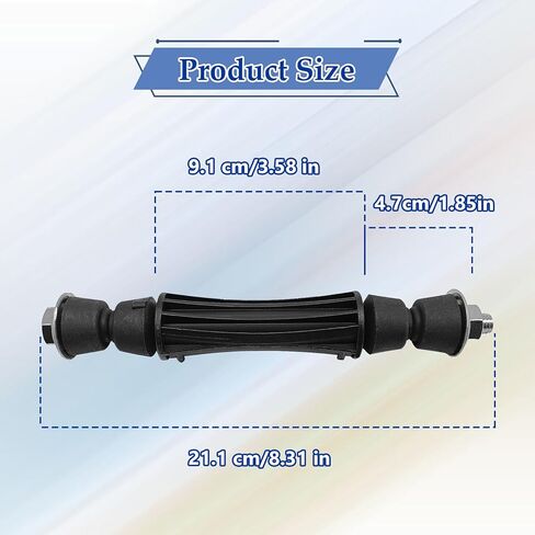 وصلات نهاية المثبت الأمامي، وصلات شريط Sway متوافقة مع 04-19 CadlIIac Escalade EXT/ESV، 04-19 GMⅭ Yukon، 04-19 Chevy Tahoe، 07-13 Chevy Avalanche إلخ، استبدال OE# K700432 (قطعتان) in Saudi Arabia