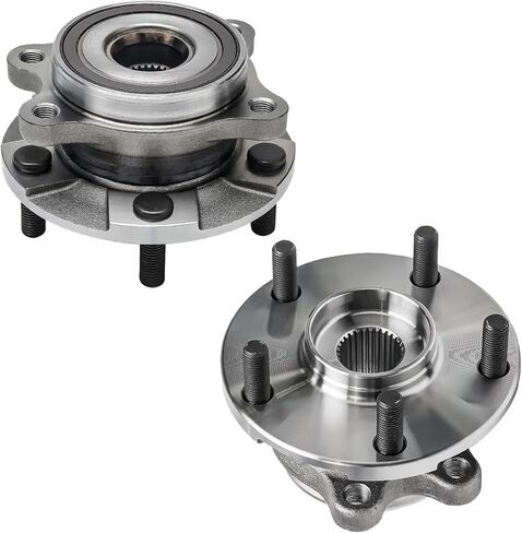 513258 Pair 2 Front Wheel Hub & Bearing Assembly for 2006-2018 Toyota Rav4, 2016-2020 Mirai, 2011-2016 Scion tC in Kuwait