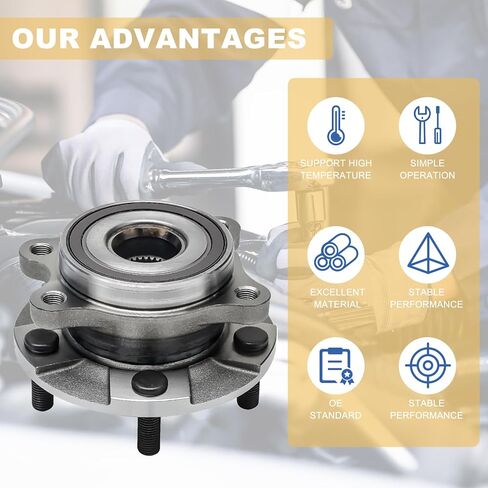513258 زوج 2 محور العجلة الأمامية ومجموعة المحمل لـ 2006-2018 Toyota Rav4، 2016-2020 Mirai، 2011-2016 Scion tC in Kuwait
