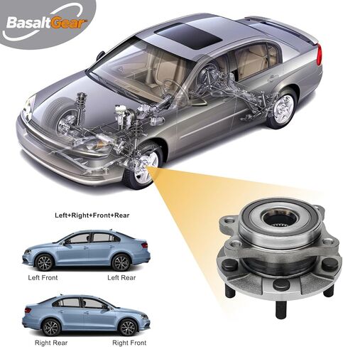 513258 زوج 2 محور العجلة الأمامية ومجموعة المحمل لـ 2006-2018 Toyota Rav4، 2016-2020 Mirai، 2011-2016 Scion tC in Kuwait
