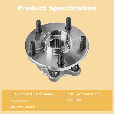 513258 زوج 2 محور العجلة الأمامية ومجموعة المحمل لـ 2006-2018 Toyota Rav4، 2016-2020 Mirai، 2011-2016 Scion tC in Kuwait
