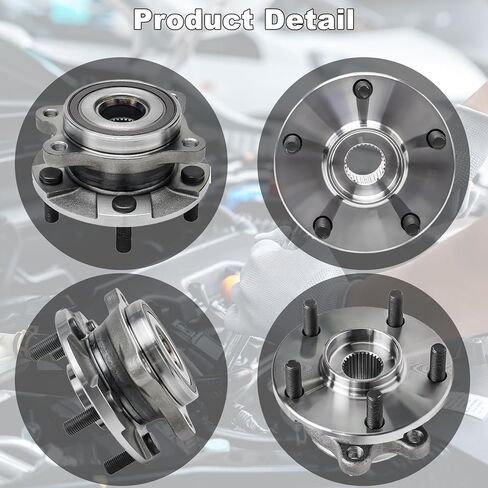 513258 زوج 2 محور العجلة الأمامية ومجموعة المحمل لـ 2006-2018 Toyota Rav4، 2016-2020 Mirai، 2011-2016 Scion tC in Kuwait
