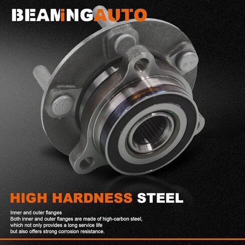 2 PCS 513420 Front or Rear Wheel Bearing and Hub Assembly Compatible with Hyundai & Kia 2017-2023 Elantra, Forte, Kona, Ioniq, NIRO, Seltos, Veloster 5 Lugs w/ABS in Kuwait