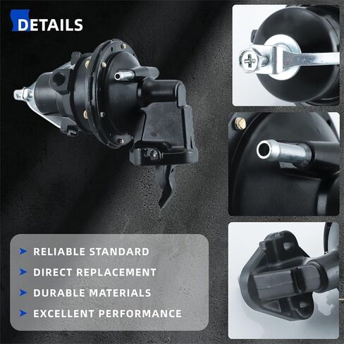 مضخة الوقود لمحرك Mercruiser 2.5L 3.0L 3.7L Sterndrive MC120 MC165 MC170 MC180 MC190 165 180 181 170 190 225 استبدال 18-7282 8M0073435 42725A3 861676A1 3854858 in Saudi Arabia