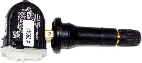 مستشعر Schrader 29244 المطاطي بزاوية ثابتة 433 ميجاهرتز TPMS متوافق مع سيارات جيب وألفا روميو مختارة (مستشعر واحد) in Kuwait